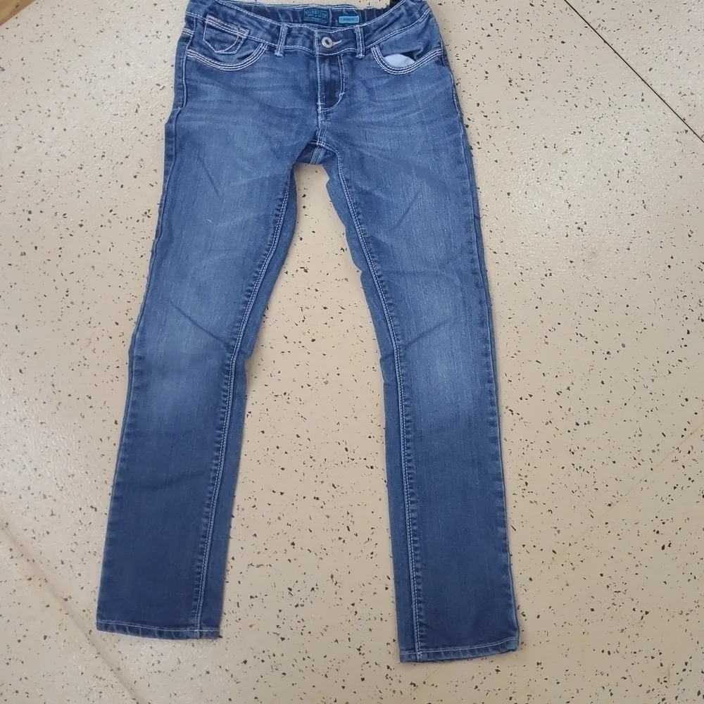 𝅺SIGNATURE by Levi skinny jeans girls size 12 R adjustable waist